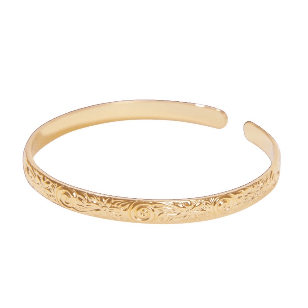 NEW OUR SPARE CHANGE Floral Cuff